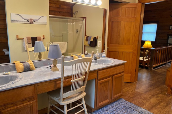 Double Wedding Ring (5) large bathroom vanity