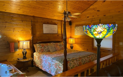 bride's bouquet cabin
